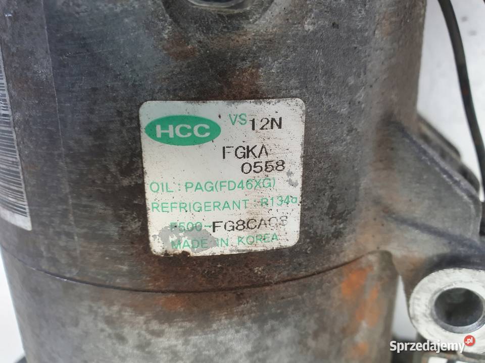 SPRĘŻARKA KLIMATYZACJI Kia Soul I 16 CRDI osobowe Chełm