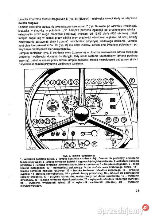 Ursus c362 instrukcja obsługi Stalowa Wola