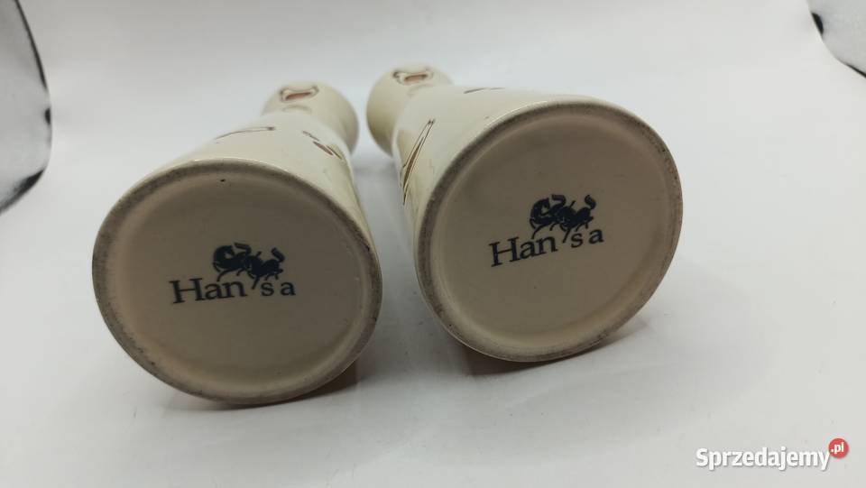 Dwa pojemniki butelki na ocet olej kury drób lubelskie Zamość