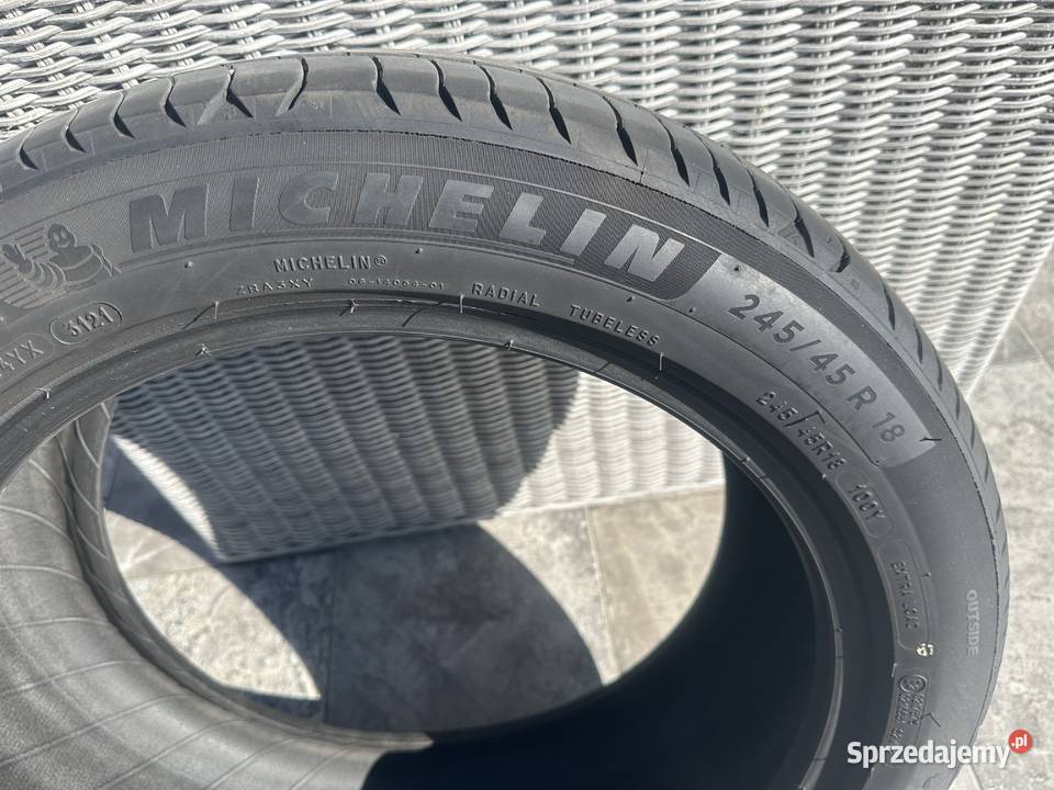 Sprzedam komplet opon Michelin Primacy Węgorzewo