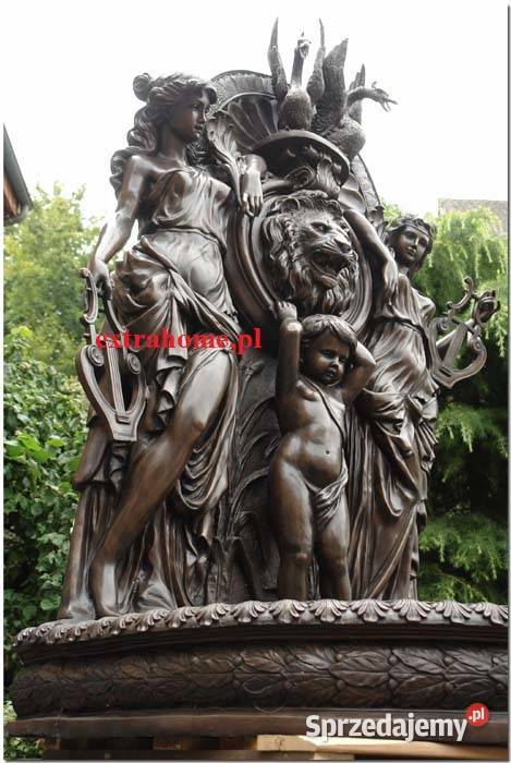 H240 Elegancka Fontanna z Brązu Wyjątkowa Wrocław sprzedam