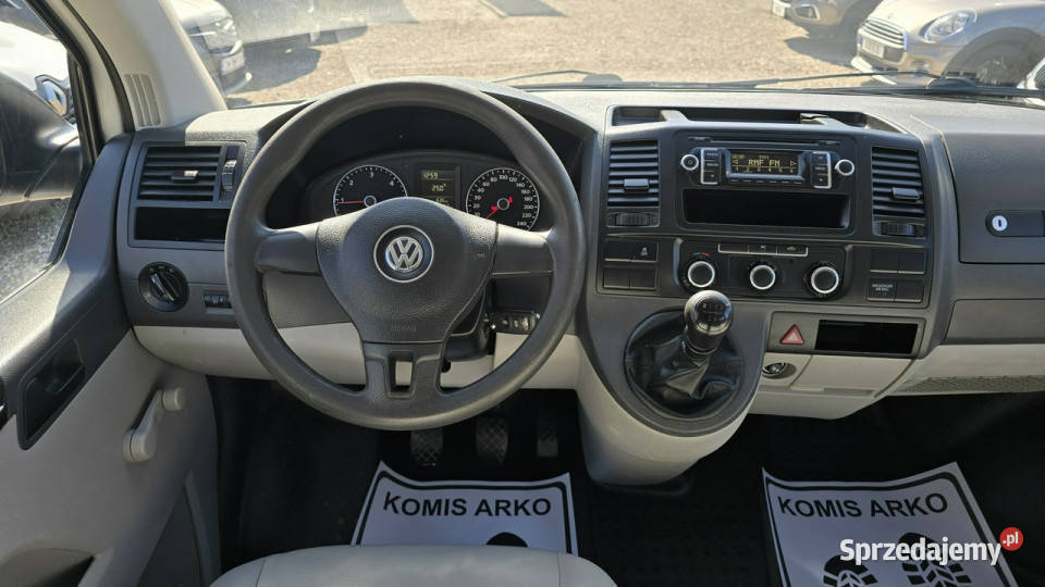 Volkswagen Transporter long 6 miejsc serwisowany Zieleniewo