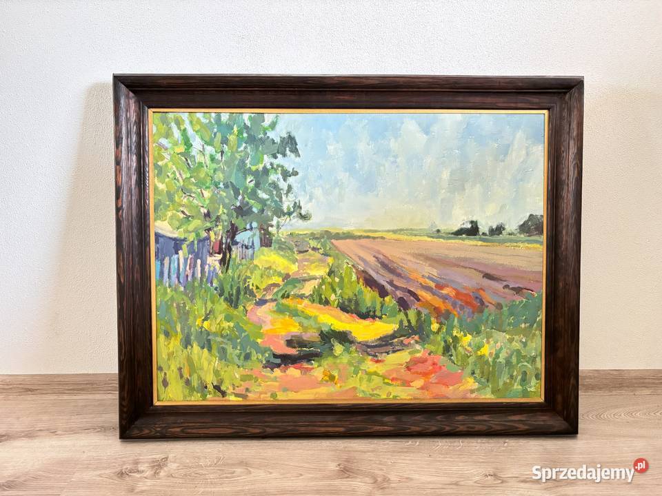 Obraz pejzaż wiosenny Malarstwo
