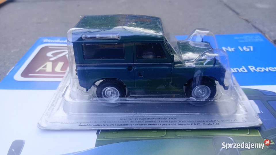 LAND ROVER II 2 deagostini kultowe auta PRL Warszawa