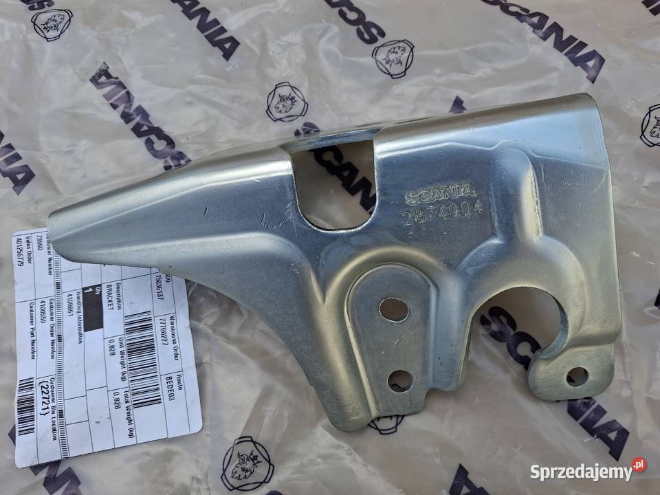 SCANIA R S UCHWYT WSPORNIK MOCOWANIE STOPNICY Bieleń