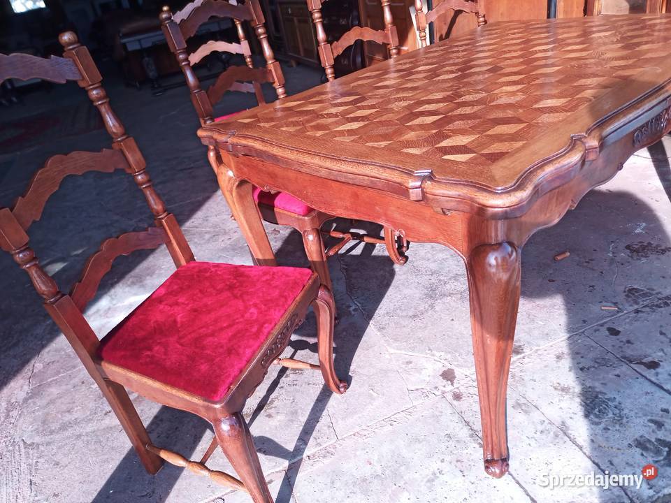 Witryna przeszklona Art Deco Dąb Mahoń Kozy