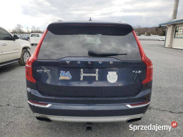 Volvo XC90 T6 2016 benzyna dolnośląskie Wrocław sprzedam