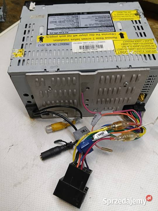 radioodtwarzacz samochodowy Audiovox VME 9125NAV Drążdżewo Nowe