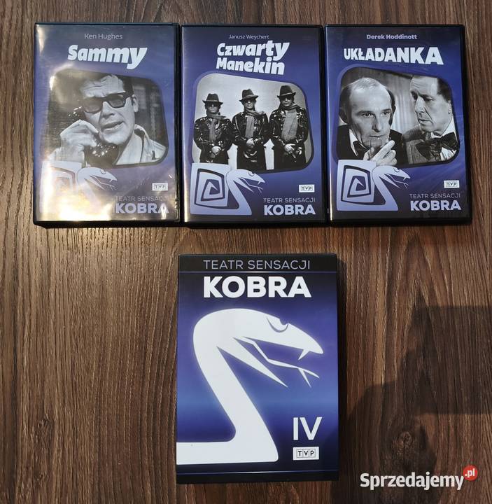 Teatr Sensacji KOBRA kolekcja IV 3 płyty DVD