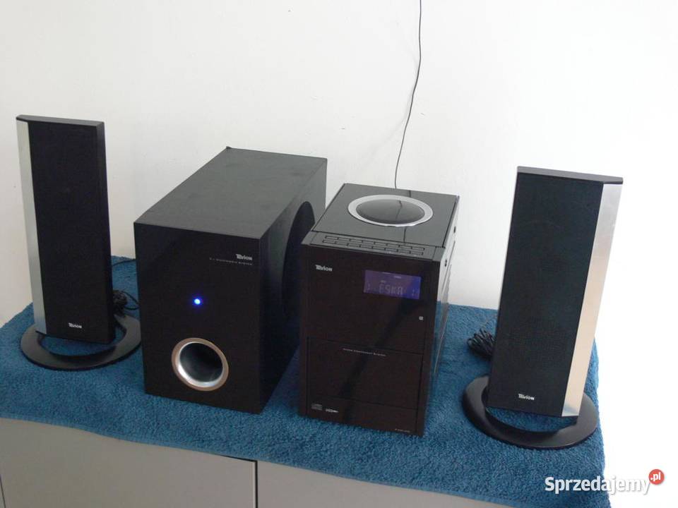Wieża audio Tevion z kol sub USB CD mp3 podkarpackie