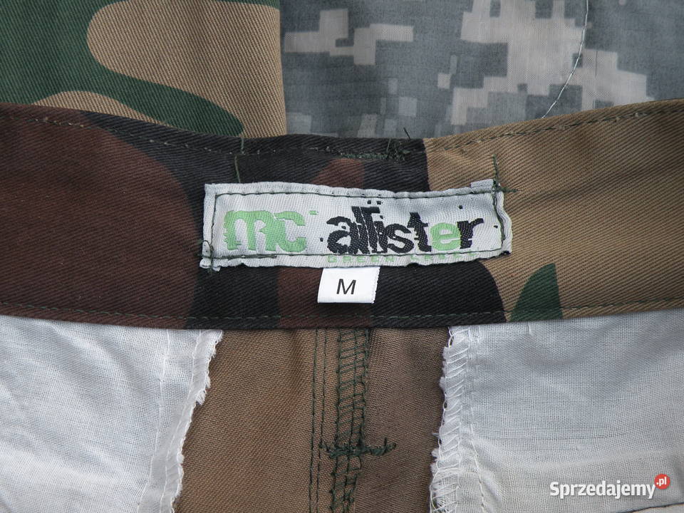 Spodnie BDU woodland McAlister Medium Wrocław sprzedam
