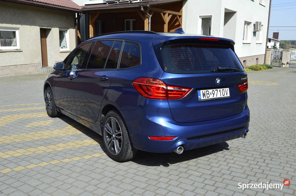 BMW Seria 2 218d Gran Tourer Sport Line Pierwszy MPV Siewierz sprzedam