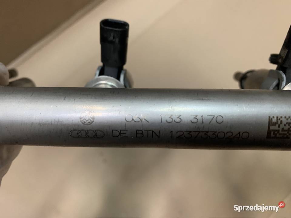 Listwa wtryskowa wtryski 06K133317C audi a5 8t Szczecin