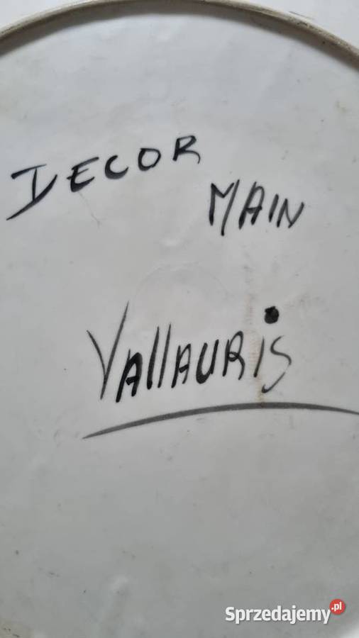 Talerz Dekoracyjny Ozdobny wielkopolskie Wola Podłężna