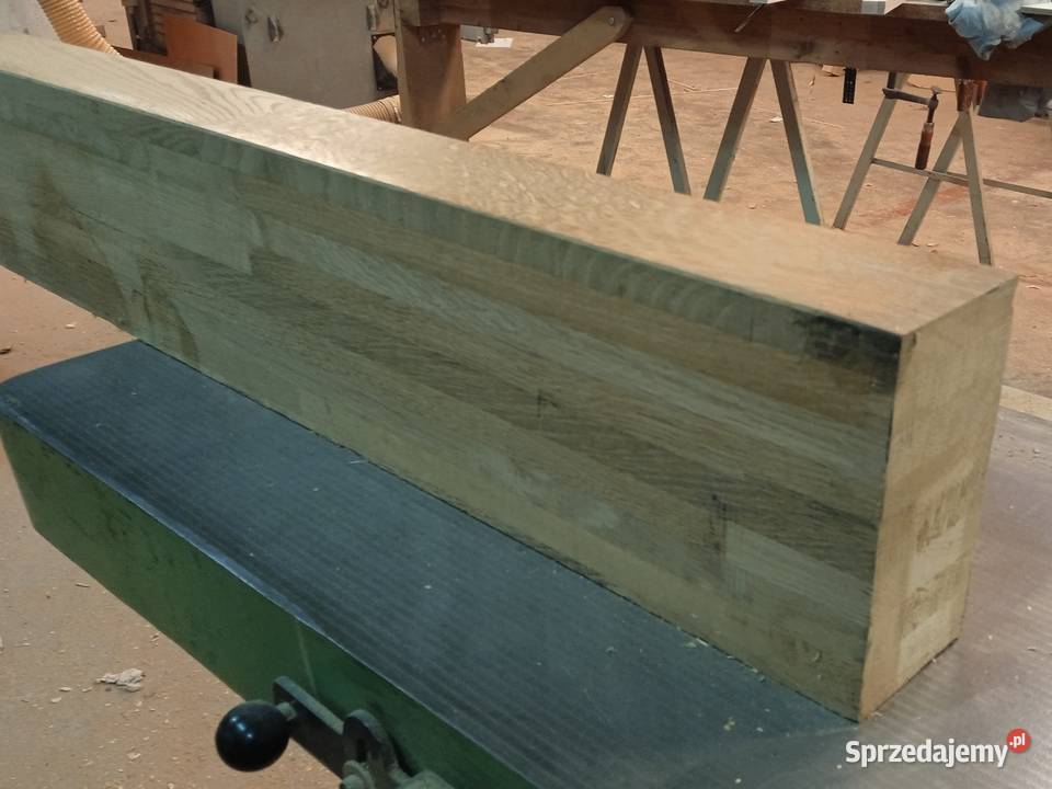 Belka drewniana dębowa klejona przekrój 8 x 17 Bydgoszcz