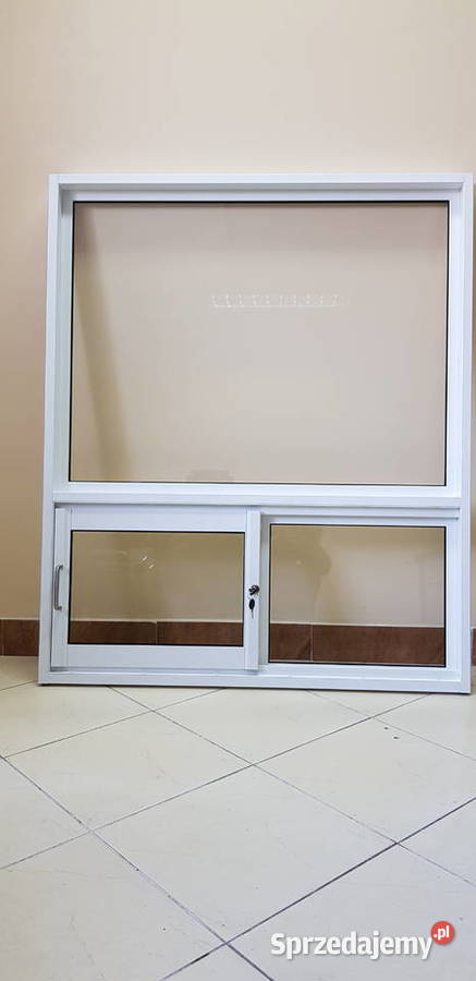 Okno przesuwne w bok podawcze do strózówki Kostrzyn nad Odrą