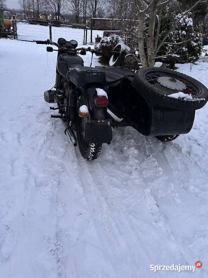 Ural Dniepr z koszem Rok produkcji 1978 Zator