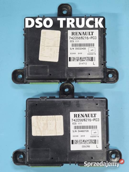 7420569216P03 STEROWNIK MODUL ECS RENAULT Zawichost