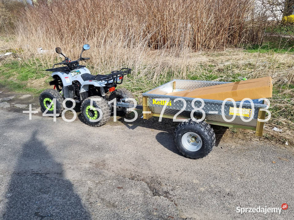 Przyczepa z wywrotem ATV 500 Kellfri nieuszkodzony