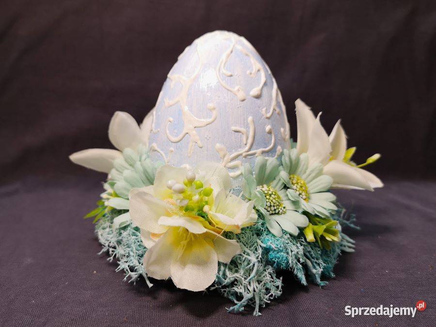 Stroik wielkanocny dekoracyjne jajko Wielkanoc