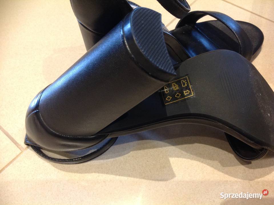 Sandały Skórzane Na Obcasie STEVE MADDEN 37 NOWE Nowa Sól