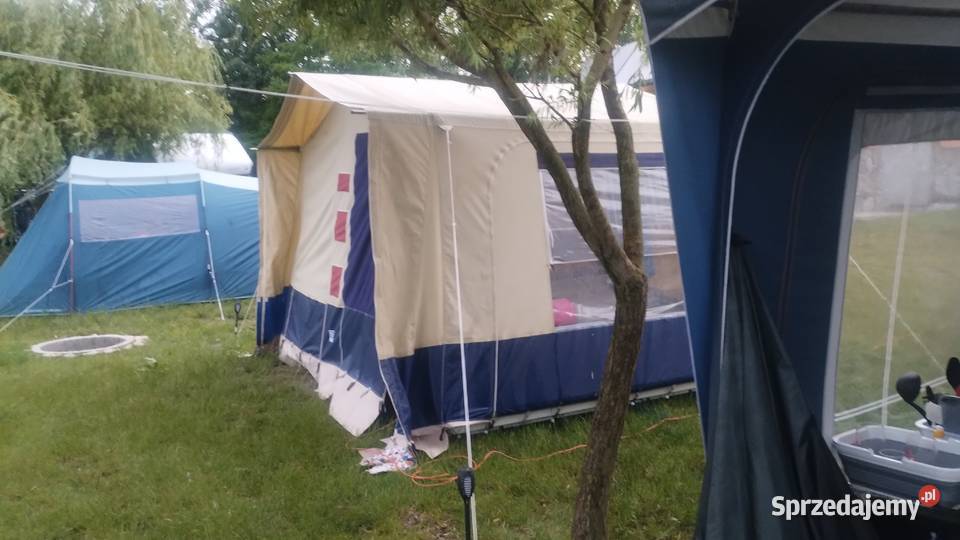 Przyczepa namiotowa 2osobowa 2008 1 Kempingowe Dąbrowa Górnicza