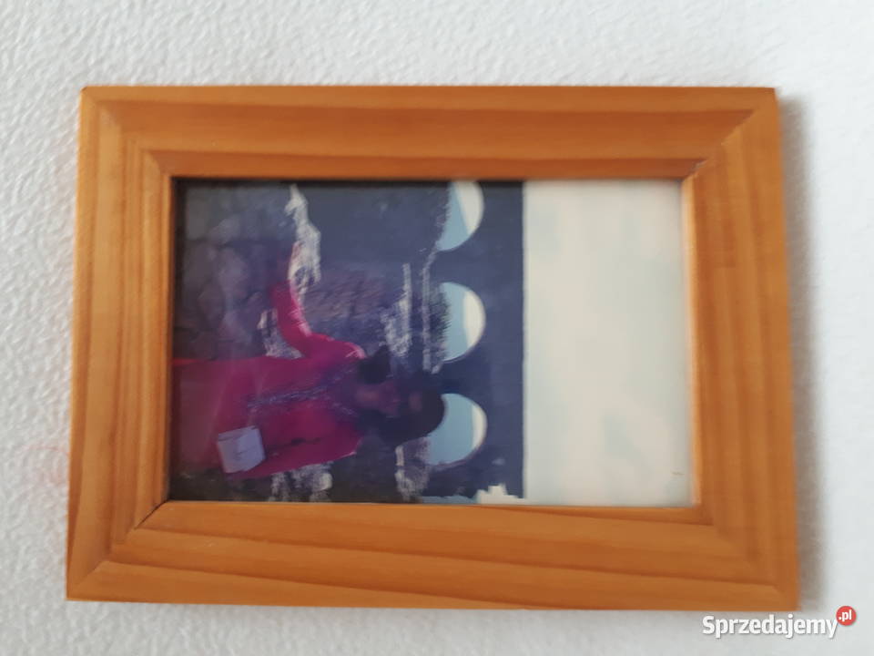 Tanio drewniana ramka na zdjęcie obrazek inny kolor sprzedam