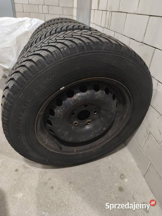 Koła z oponami Falken Eurowinter i Fulda Suwałki