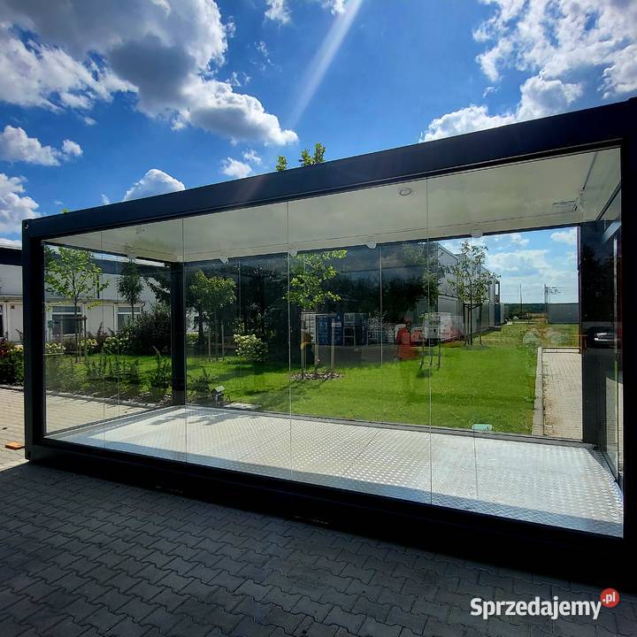 kontenery z przeszkleniem wystawiennicze Janikowo