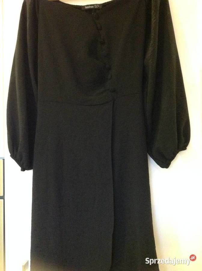 Czarna Sukienka Mini Damska BOOHOO S Nowa Nowa Sól