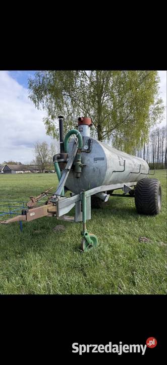 Beczkowóz wóz asenizacyjny REKORDIA 7000L uszkodzony podlaskie sprzedam