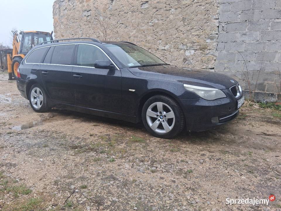 BMW e61 LCI N43 163 uszkodzona E60 benzyna świętokrzyskie Łopuszno
