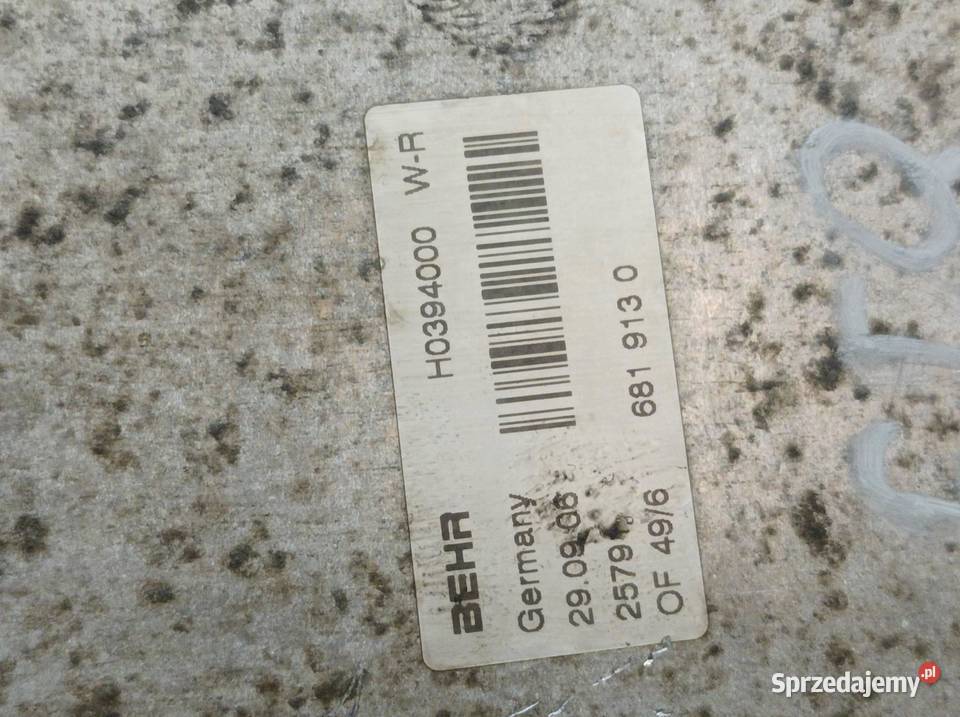 CHŁODNICA OLEJU 45 V8 Porsche Cayenne I 2002 sprzedam