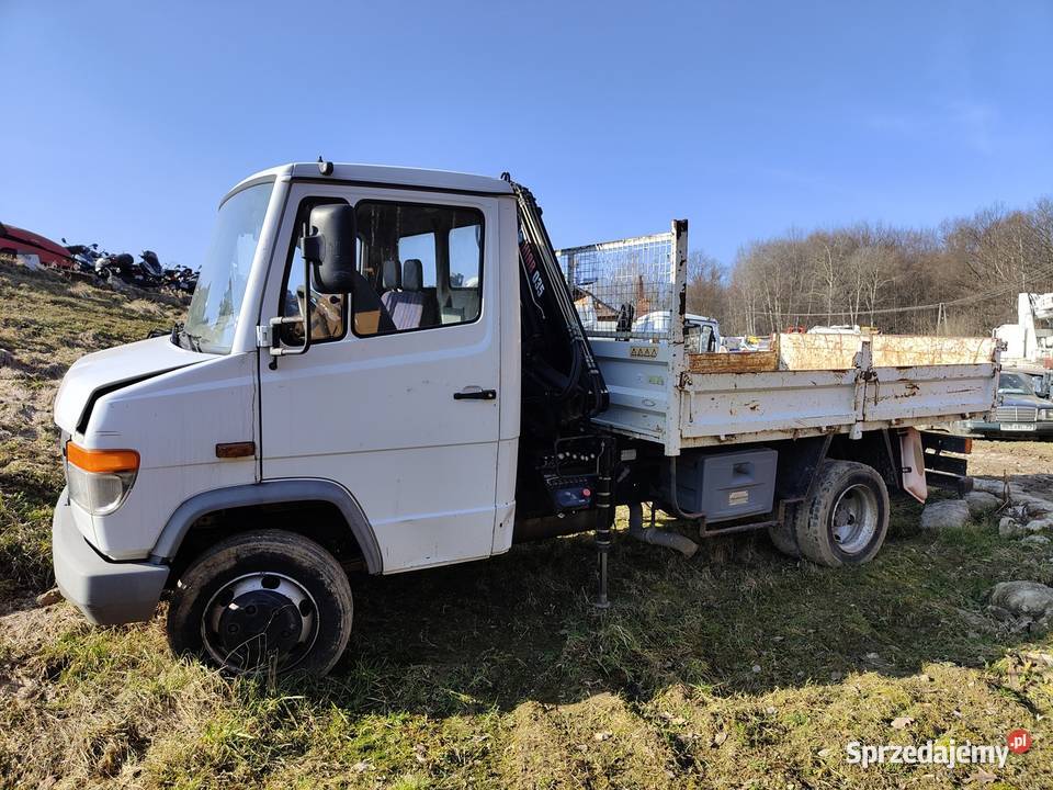 MERCEDES 814D HDS HIAB 0352 Kiper Wywrotka 140KM Mercedes-Benz Tymowa