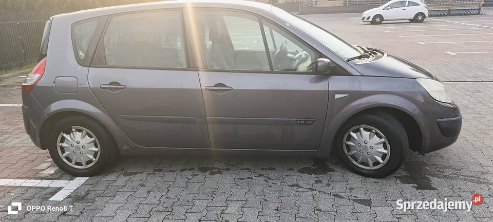 Renault Scenic 16 benzyna z gazem tania jazda nieuszkodzony Bochnia