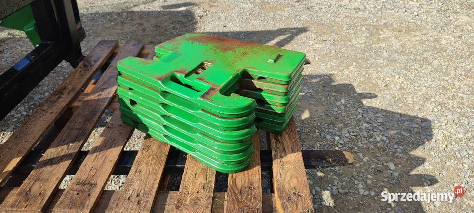 Obciążniki John Deere 6 sztuk