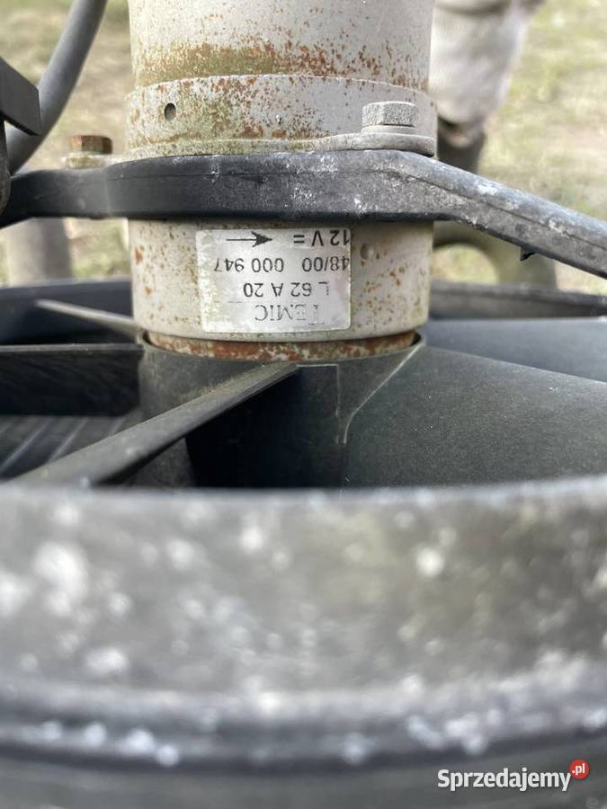 Chłodnica i wentylator chłodnicy oleju Mercedes Elbląg sprzedam