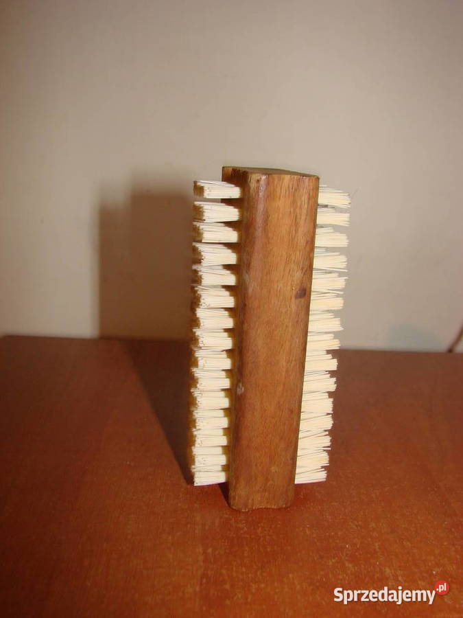 stara drewniana szczoteczka do rąk Pruszcz Gdański