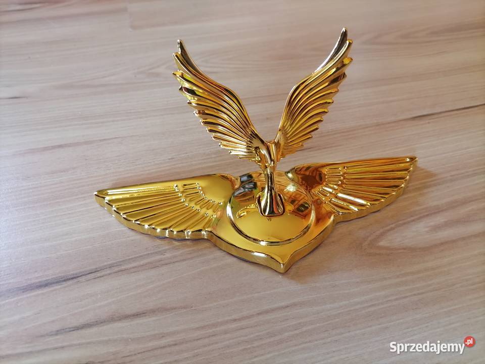 Metalowy chromowany Emblemat naklejka ptaka na Gadgety motoryzacyjne Konstantynów Łódzki