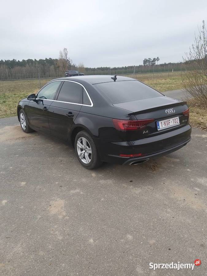 A4 Sedan 2019r 20TDI Automat Brązowe Skóry 1968cm3 Syców
