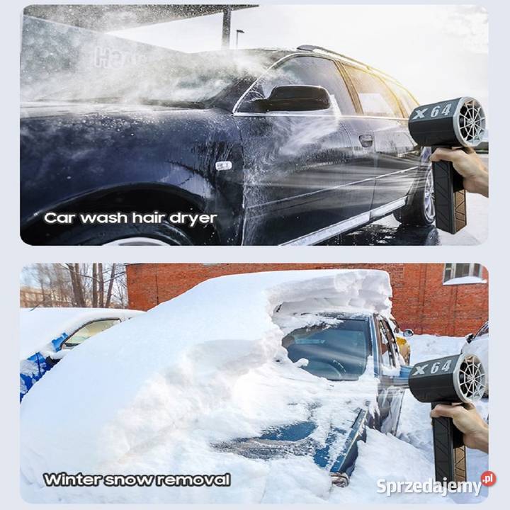 Dmuchawa X64 ręczny wentylator turboodrzutowy Wrocław