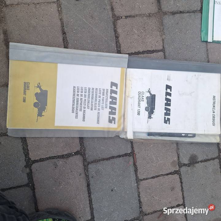 Instrukcja obsługi katalog części prasa Claas dolnośląskie Wiązów