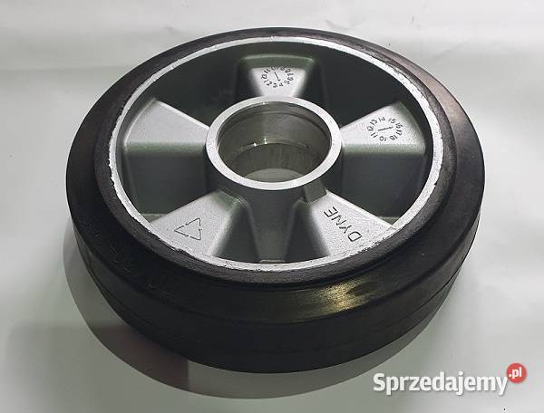 Koło aluminiowo gumowe wózka paletowego 180 x 50 Mogilany