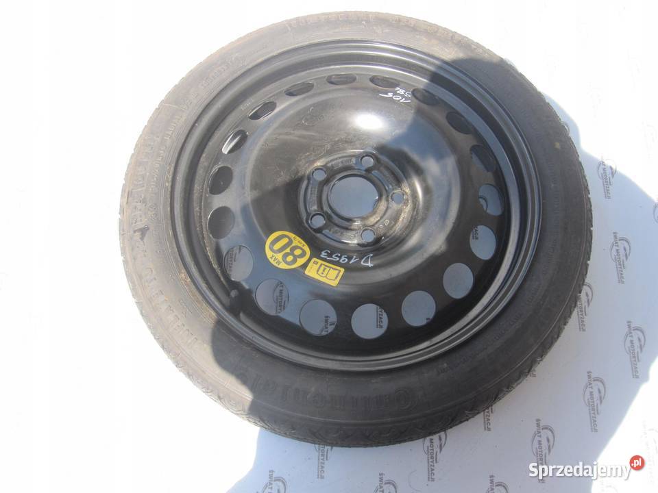 OPEL ASTRA J K koło dojazdowe 1157016 92M 5x105 Koła dojazdowe