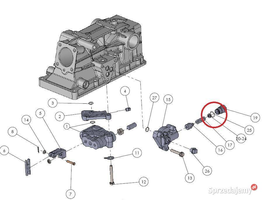 O Ring 16 Mitsubishi VST MT180222270 podkarpackie Tajęcina