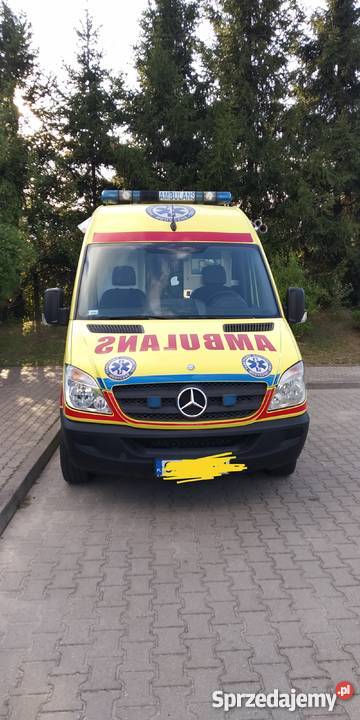 Ambulans karetka Mercedes Sprinter 315 CDI nosze warmińsko-mazurskie Olsztyn