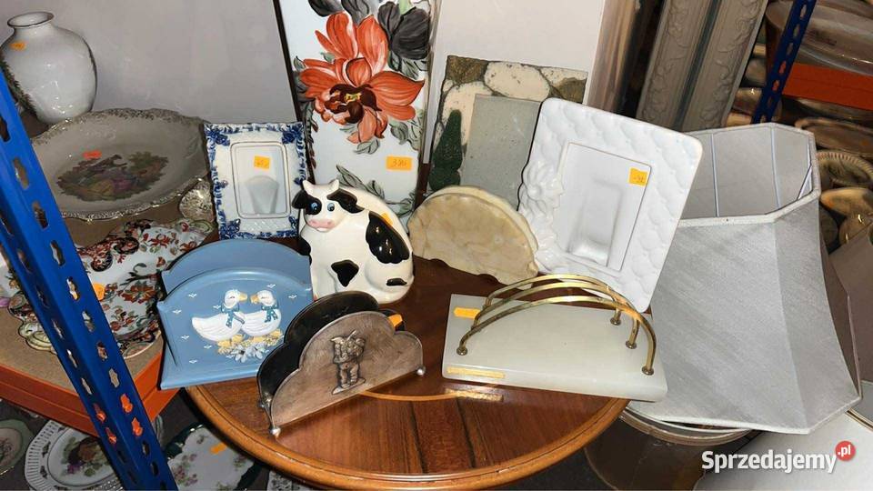 Listownik Art Deco na podstawie z jasnego Pozostałe