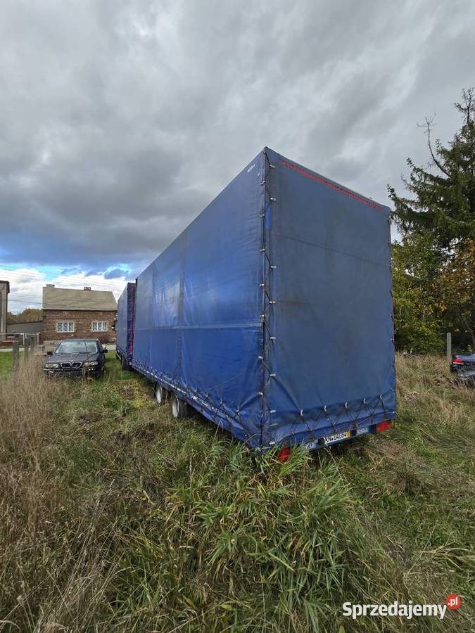 MAN TGX przyczepa HONOLD Będzin