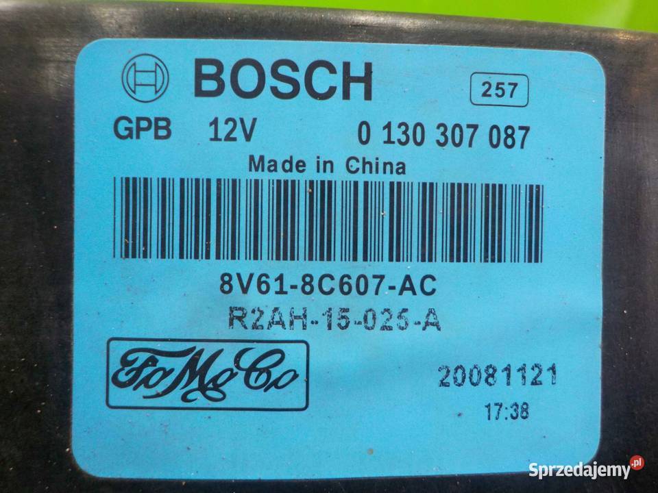 MAZDA 3 II BL 22 D 09r wentylator chlodnicy osobowe Suków