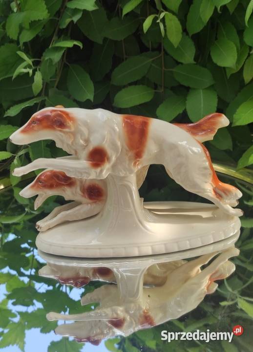 Charty rosyjskie Sitzendorf figura porcelanowa Porcelana i szkło Porcelana i szkło Pabianice